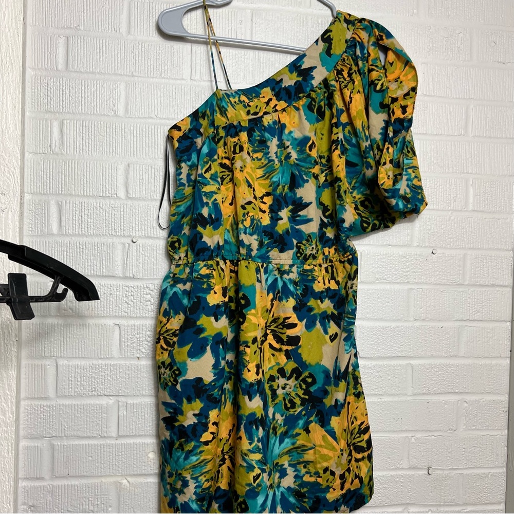 ANGIE ONE SHOULDER DRESS